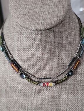 Ayala Bar Multi-Color Beaded Layered Necklace